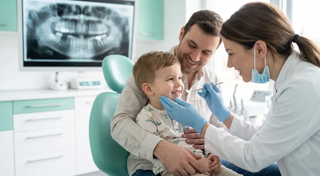 quando levar o filho ao dentista
