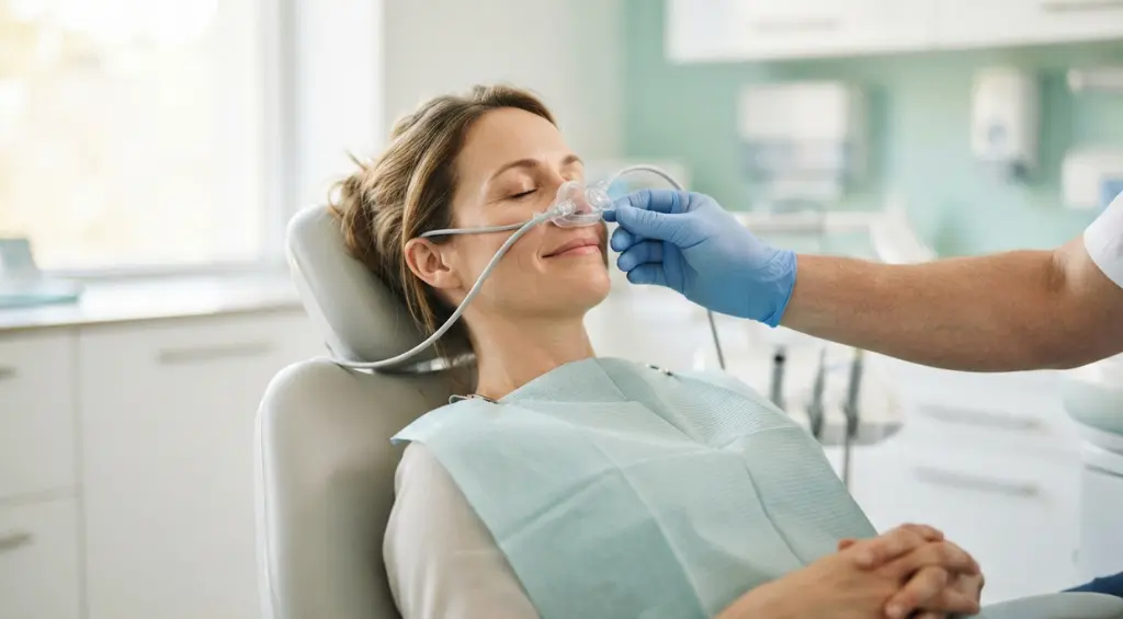 gás do riso no dentista